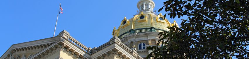 State of Iowa Capital Dome by Patrick L. Wilson